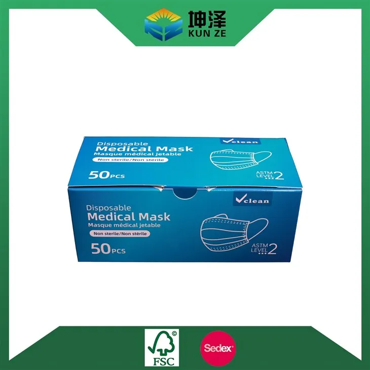 Face Mask Packaging Box