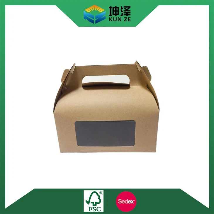 Kraft Paper Cake Box