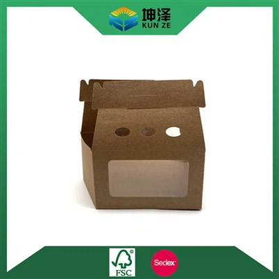 Kraft qog'ozli tort qutisi