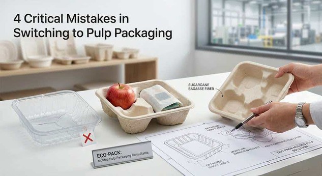 Switching to molded pulp Switching to molded pulp